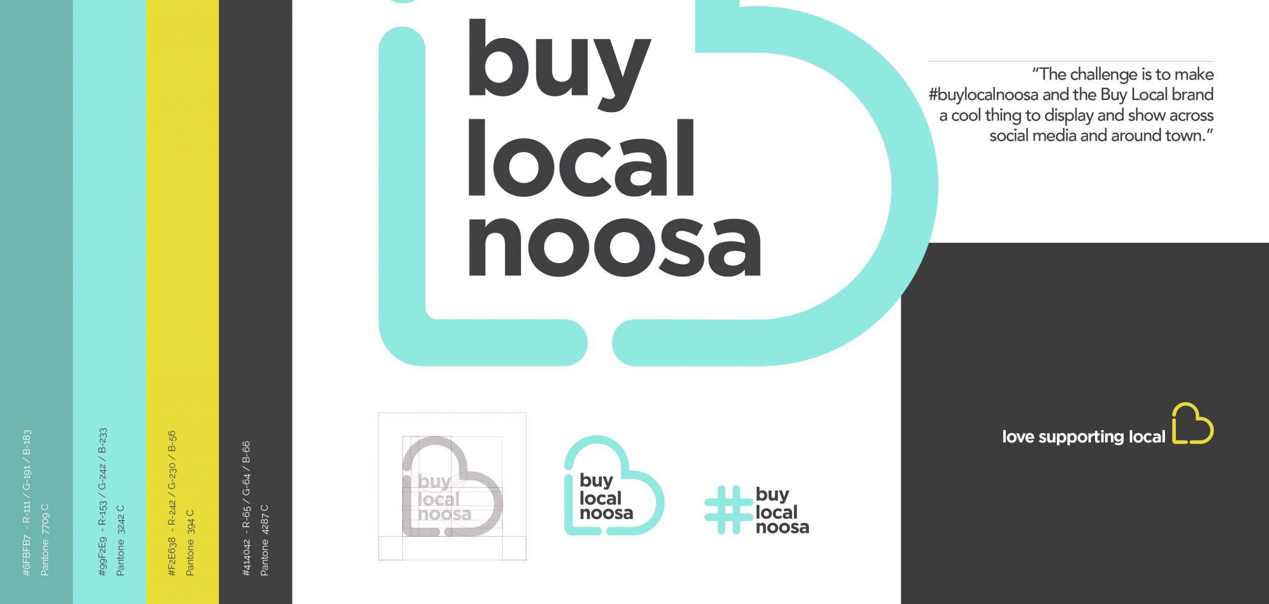 Buy Local Noosa brand guide